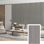 Zenord™ Premium Acoustic Slat Panel — Natural Oak