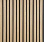 Zenord™ Premium Acoustic Slat Panel — Natural Oak