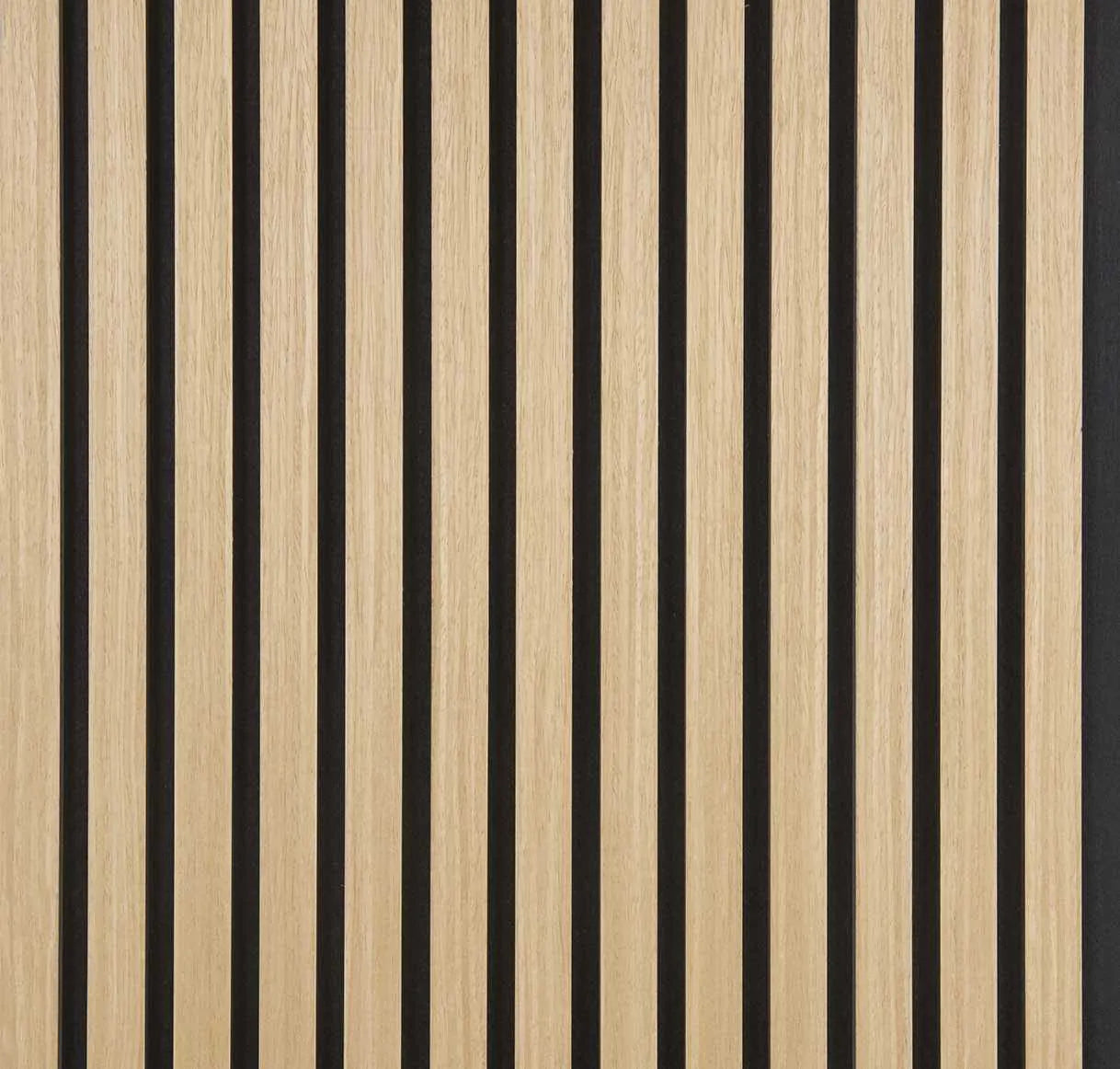 Zenord™ Premium Acoustic Slat Panel — Natural Oak
