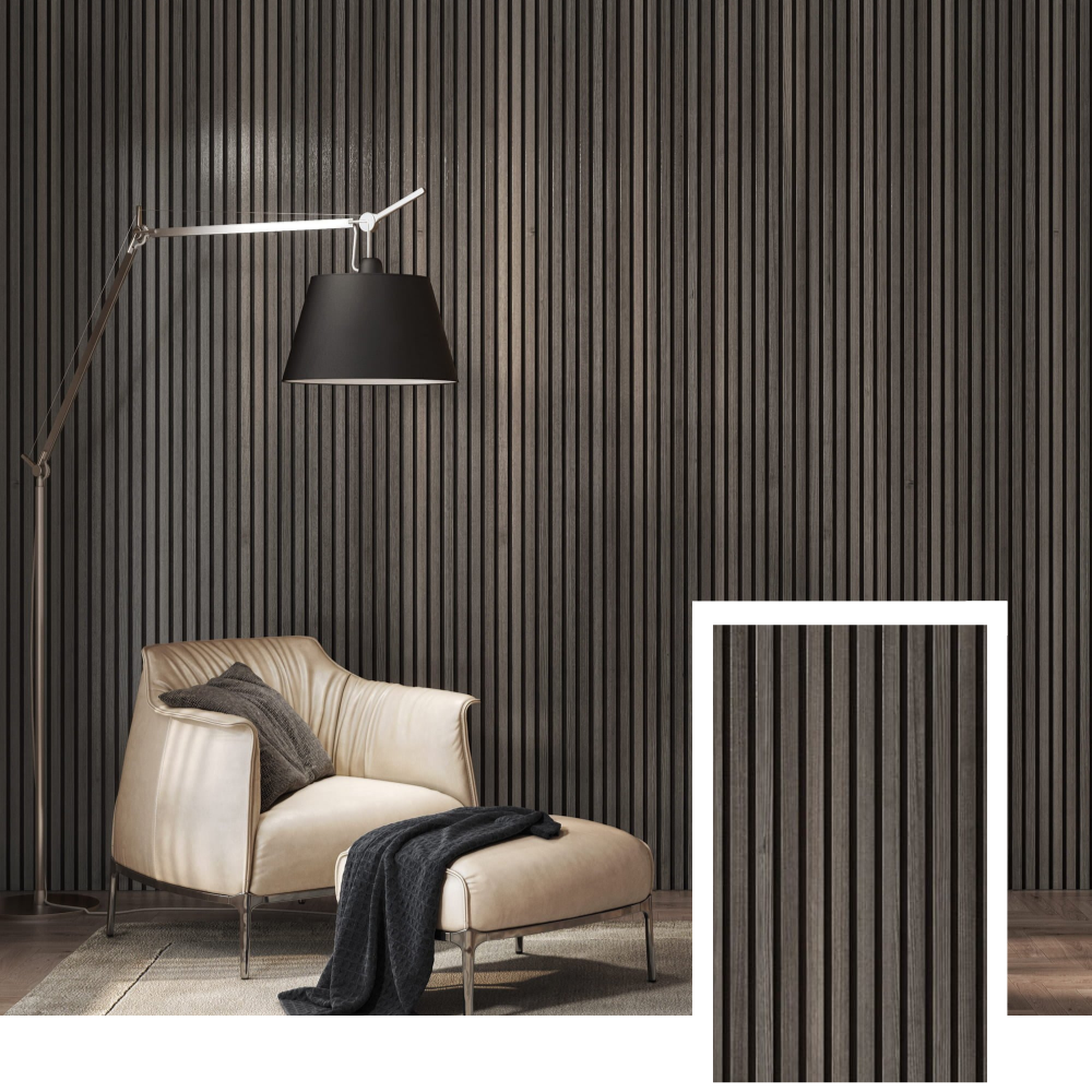 Zenord™ Premium Acoustic Slat Panel — Natural Oak